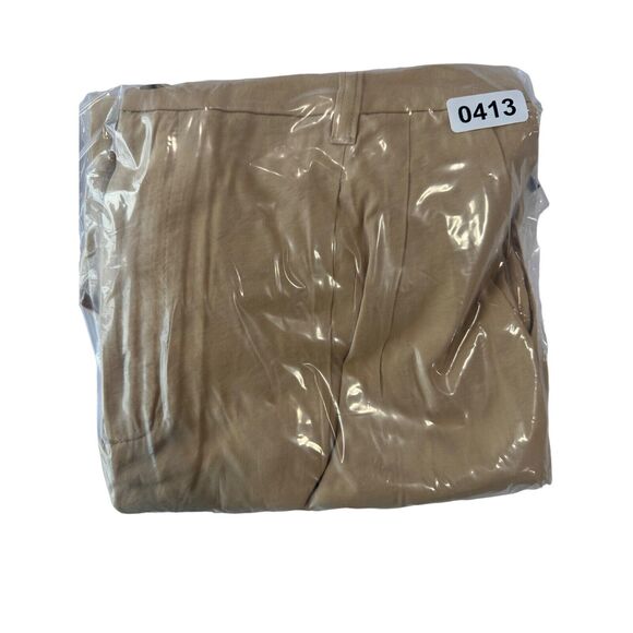 Madewell The Tailored Tapered Preppy Academia Pant in Softdrape Beige NWT 12 - Picture 7 of 7